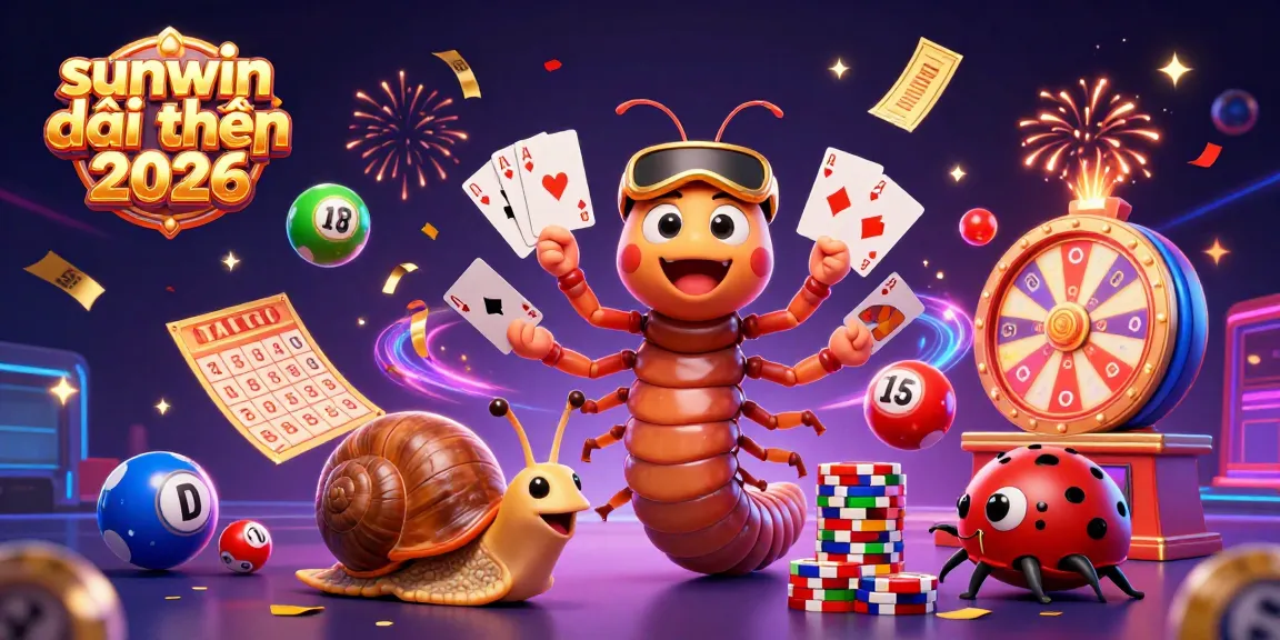 Experience thrilling action at sunwin đổi thưởng 2026 with festive visuals and engaging casino characters.