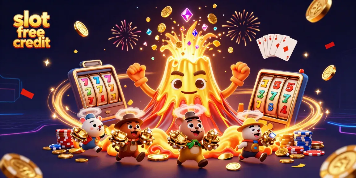 Spin for fun with slot free credit offers and vibrant 3D casino elements.