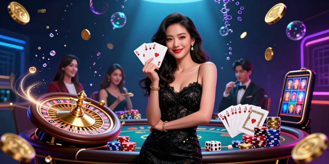 Experience the thrill of rr88 with elegant casino games, ace cards, and vibrant action.