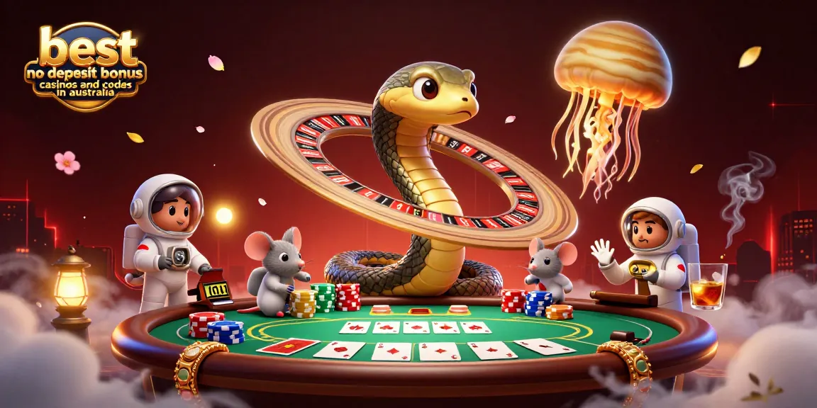 Experience the best no deposit bonus casinos and codes in Australia with vibrant casino action.